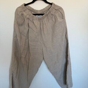 100% Linen comfy pants